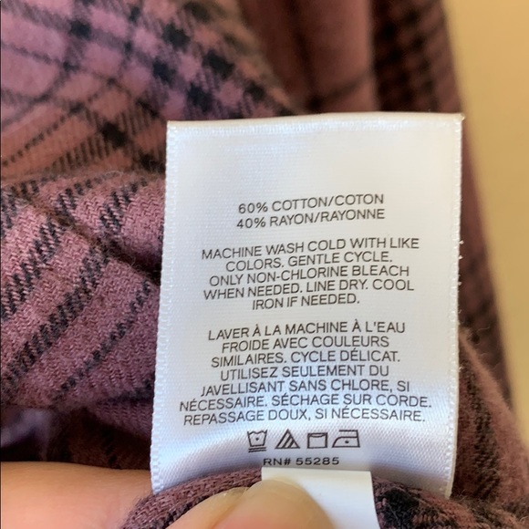 Plaid button up - Picture 4 of 9